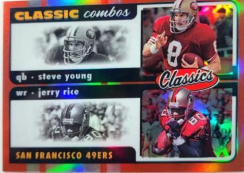 Jerry Rice, Steve Young [Red] #CC-2