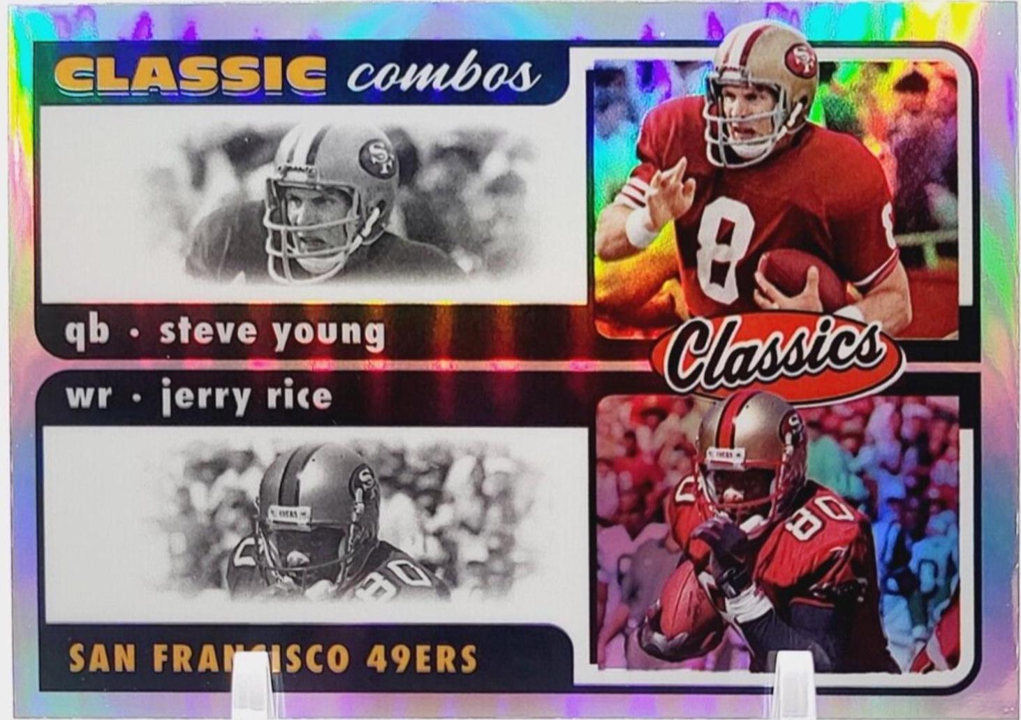 Jerry Rice, Steve Young [Silver] #CC-2