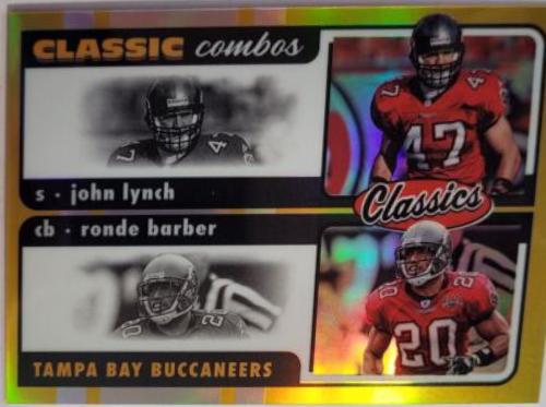 John Lynch, Ronde Barber [Gold] #CC-14
