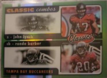 John Lynch, Ronde Barber [Green] #CC-14