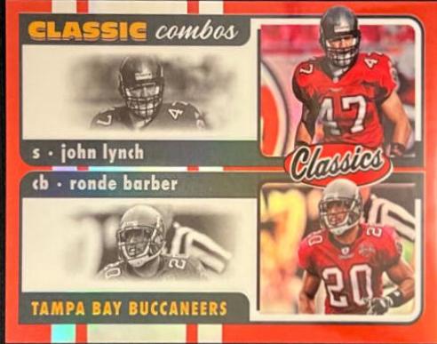 John Lynch, Ronde Barber [Red] #CC-14