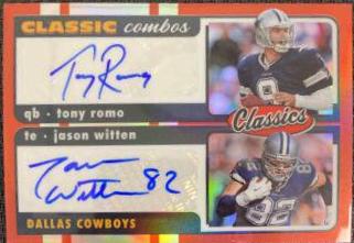 Tony Romo, Jason Witten [Signature Red] #CC-7