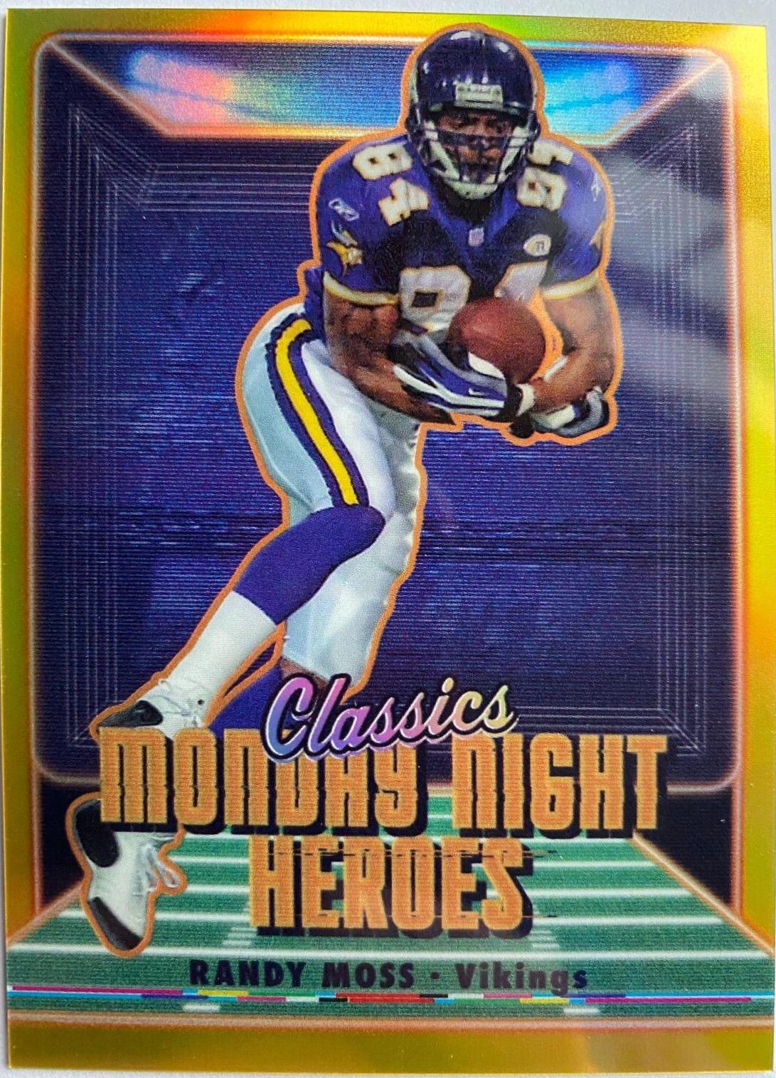 Randy Moss [Gold] #MN-2