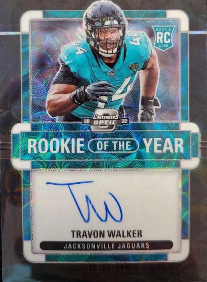 Travon Walker [Rookie of the Year Autograph Black Scope] #ROY-TW