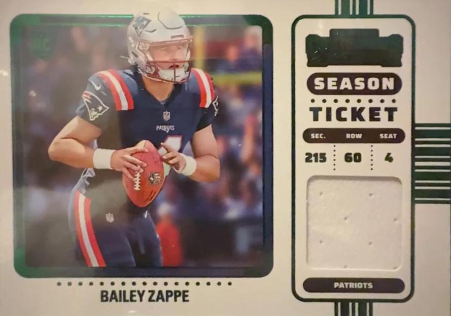 Bailey Zappe #RSV-BZA