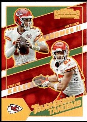 Patrick Mahomes II, Travis Kelce [Gold] #TDT-KC
