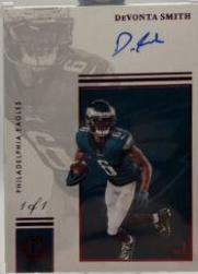 DeVonta Smith [Autograph Ruby] #83