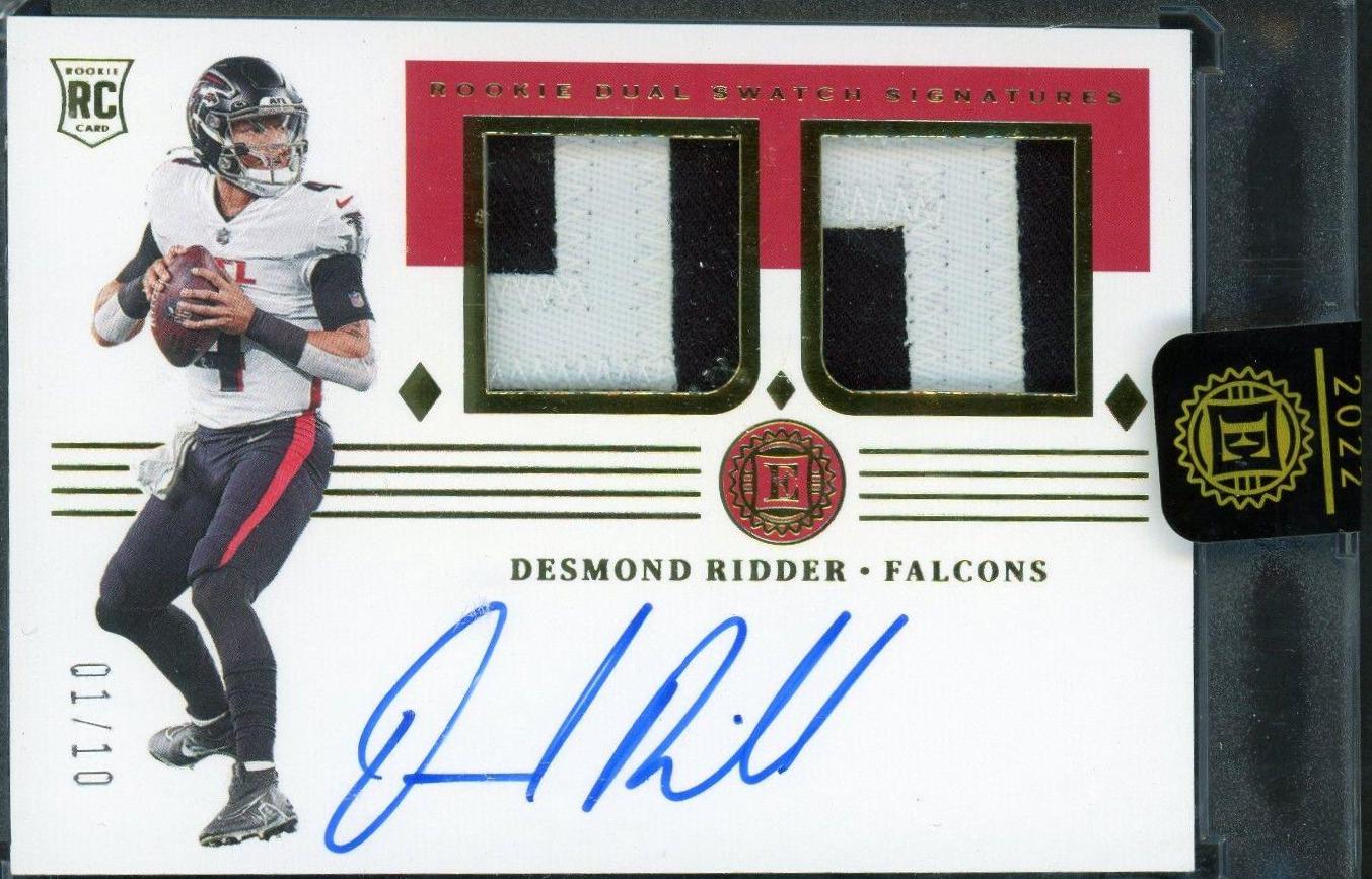 Desmond Ridder [Cap Patch Autograph Gold] #124