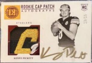 Kenny Pickett [Cap Patch Autograph Ruby] #121