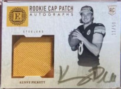 Kenny Pickett [Cap Patch Autograph] #121