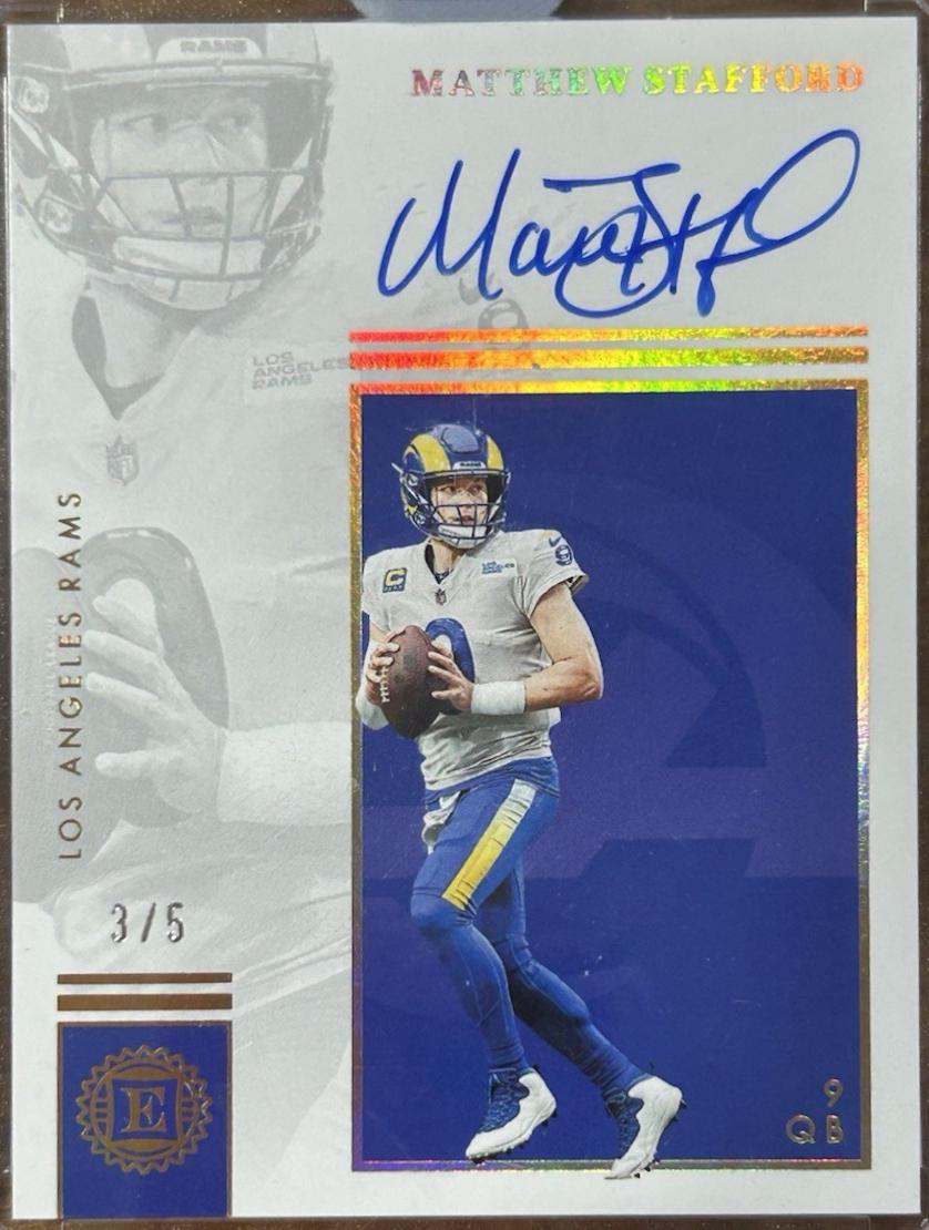 Matthew Stafford [Autograph] #68