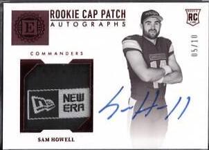 Sam Howell [Cap Patch Autograph Ruby] #125