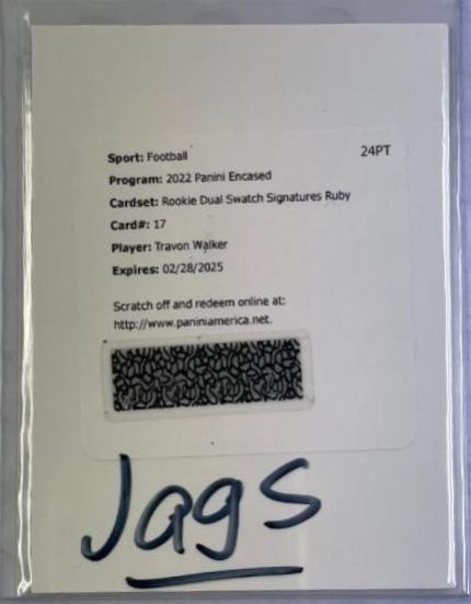 Travon Walker [Autograph Ruby] #116