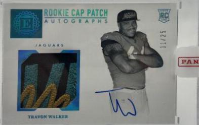 Travon Walker [Cap Patch Autograph Sapphire] #144