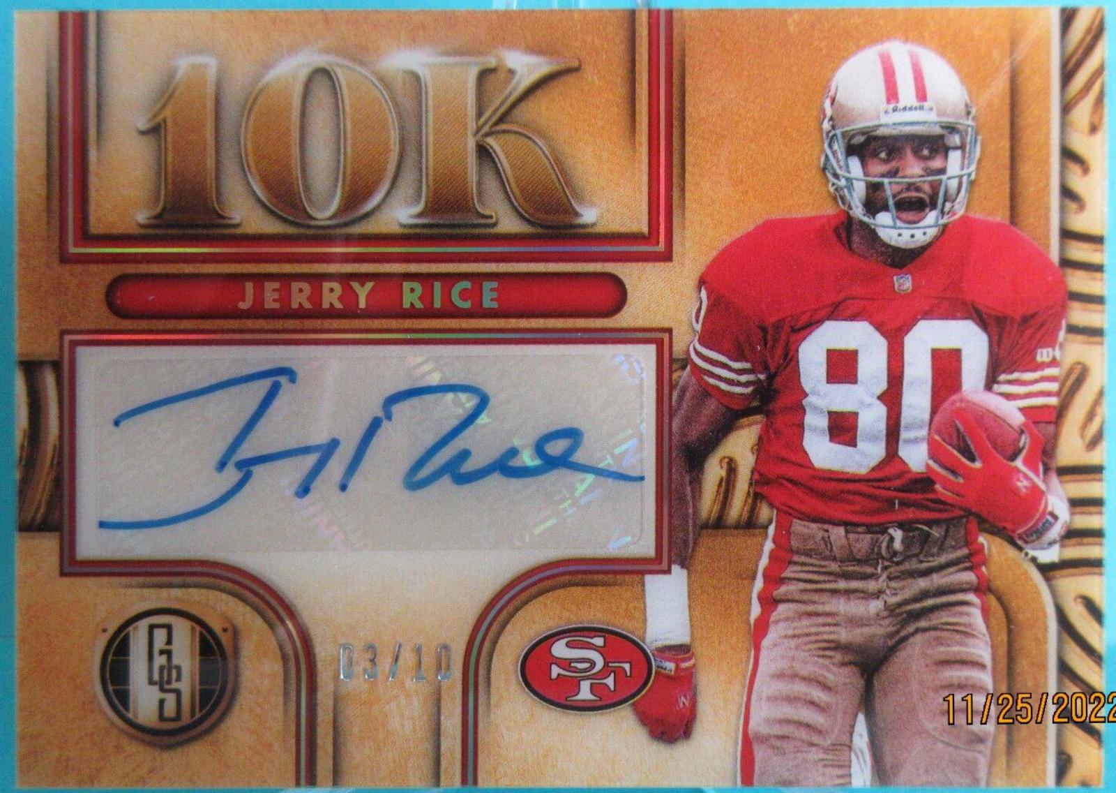 Jerry Rice #10K-JRI