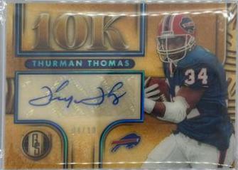 Thurman Thomas [Platinum] #10K-TTH