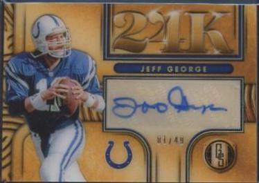 Jeff George #24K-JGE