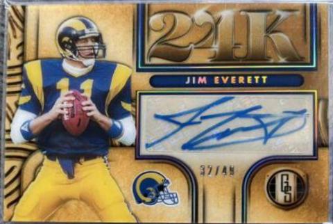 Jim Everett #24K-JEV