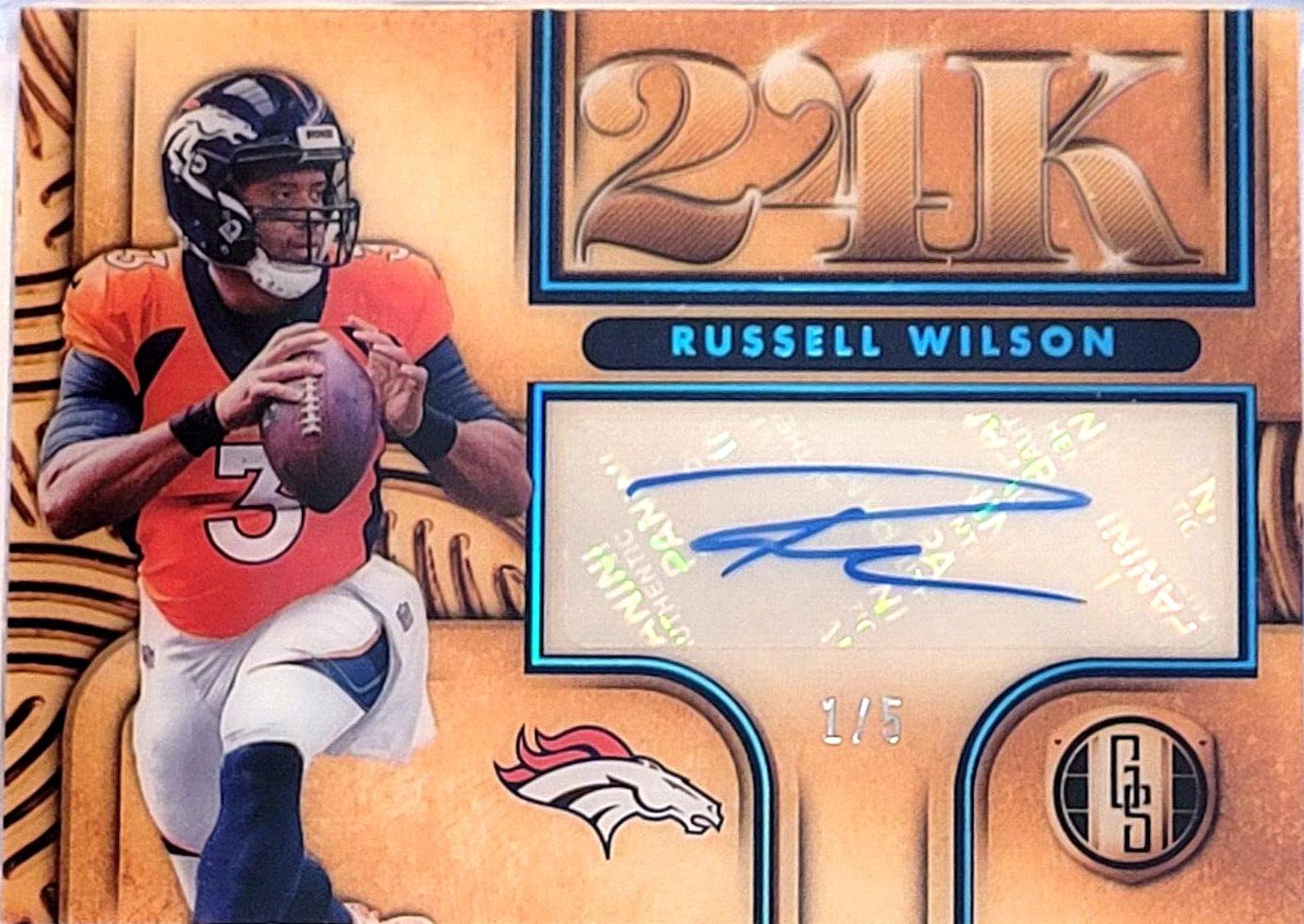 Russell Wilson [Platinum] #24K-RWI