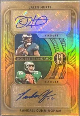 Jalen Hurts, Randall Cunningham #DS-HC
