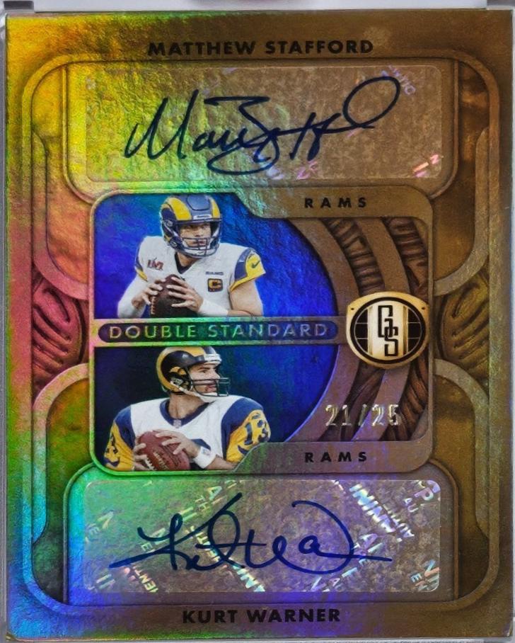 Matthew Stafford, Kurt Warner #DS-SW