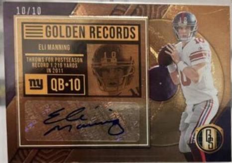 Eli Manning #GRS-EMA