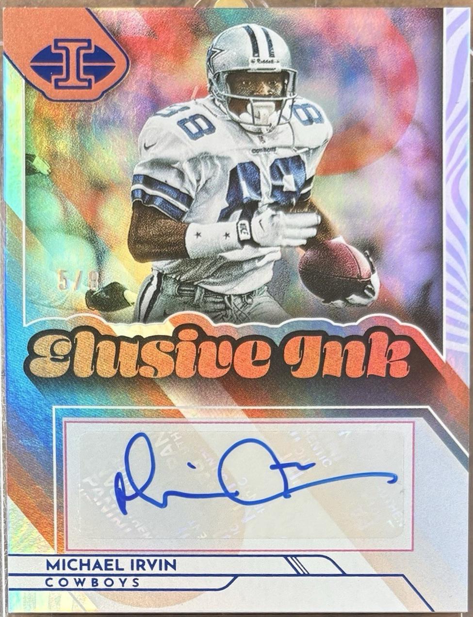 Michael Irvin [Blue] #EI-MI
