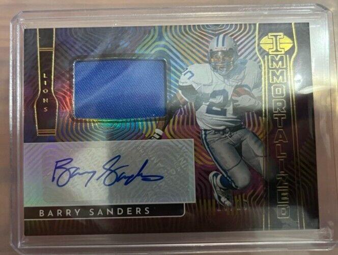 Barry Sanders #IJA-BS