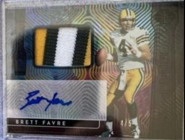 Brett Favre [Black] #IJA-BF