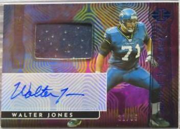 Walter Jones [Blue] #IJA-WJ