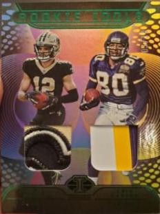 Chris Olave, Cris Carter [Green] #RM-OC