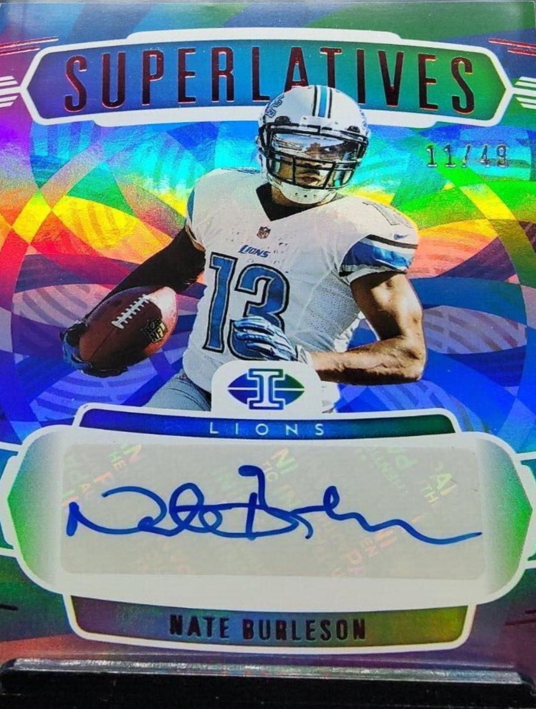 Nate Burleson [Red] #SS-NB