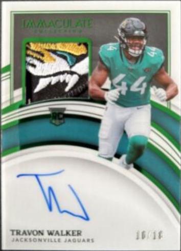 Travon Walker [Patch Autograph Emerald] #101