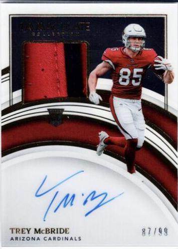 Trey McBride [Patch Autograph] #121