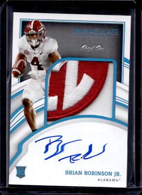 Brian Robinson Jr. [Patch Autograph Bowl Logo 1] #89