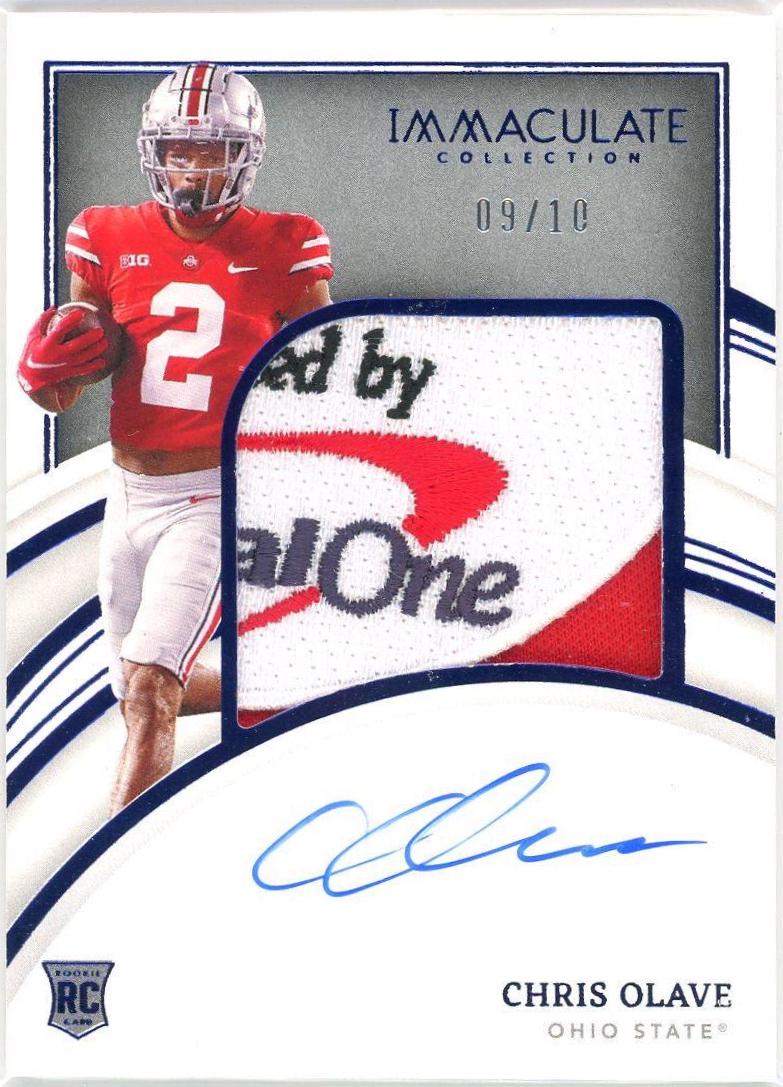 Chris Olave [Patch Autograph Bowl Logo 3] #71