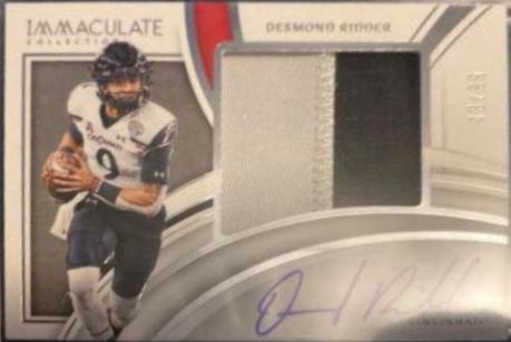 Desmond Ridder [Patch Autograph] #55