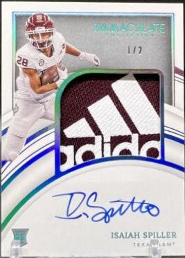 Isaiah Spiller [Patch Autograph Brand Logo] #61