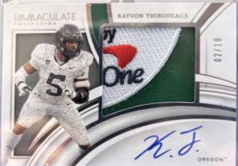 Kayvon Thibodeaux [Patch Autograph Brand Logo] #51