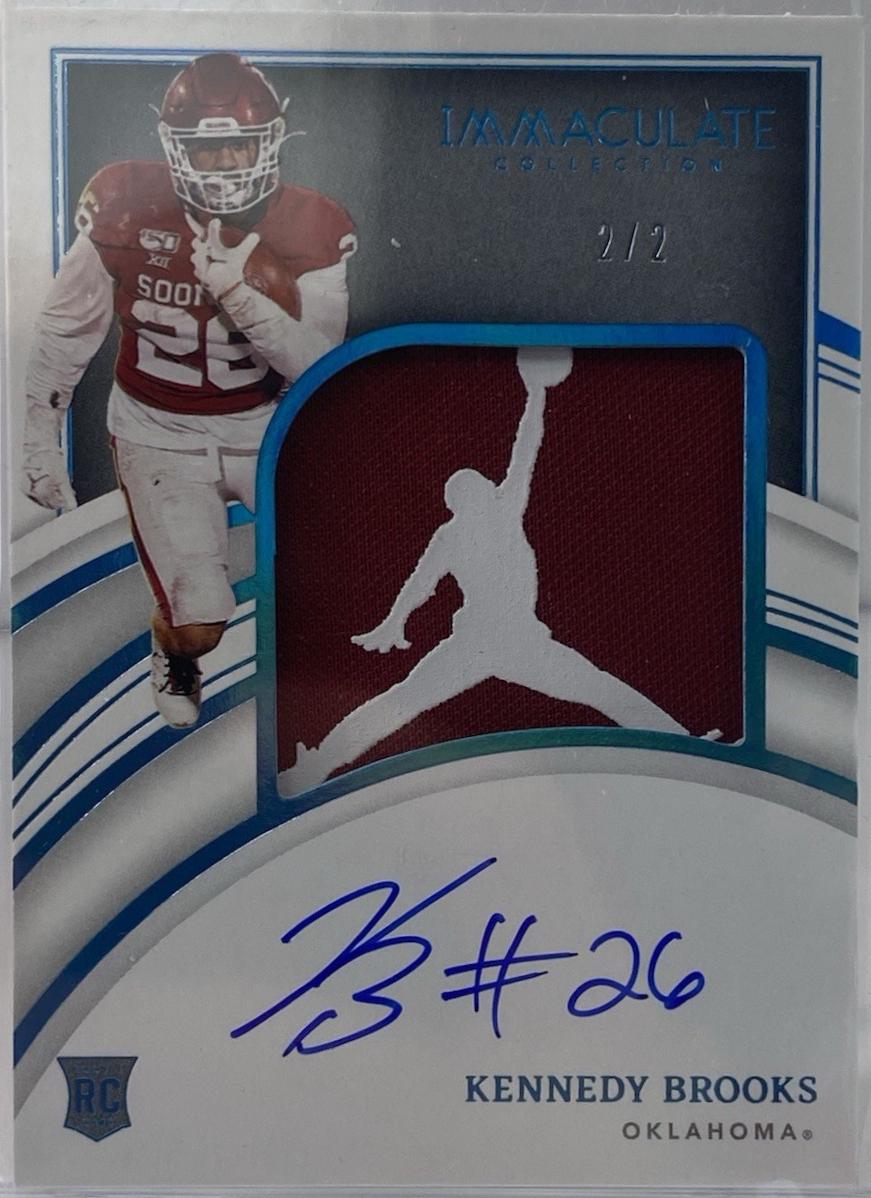 Kennedy Brooks [Patch Autograph Brand Logo] #79