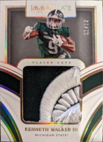 Kenneth Walker III [Patch Autograph] #65