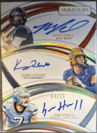 Kenny Pickett [Patch Autograph Gold] #56