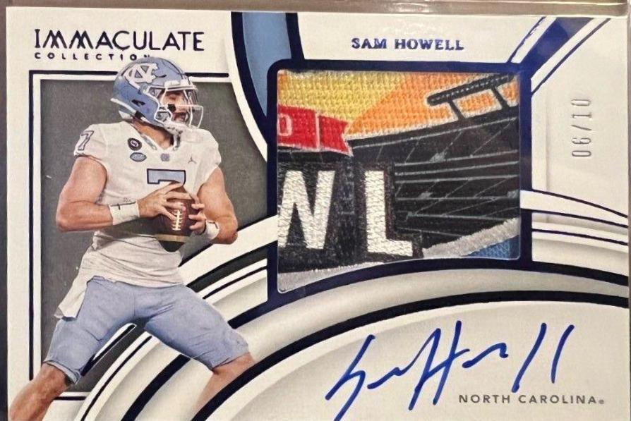 Sam Howell [Patch Autograph Bowl Logo 3] #54