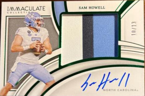Sam Howell [Patch Autograph Emerald] #54
