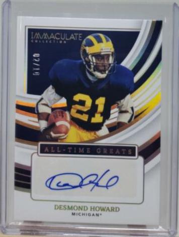 Desmond Howard [Gold] #GS-DHO