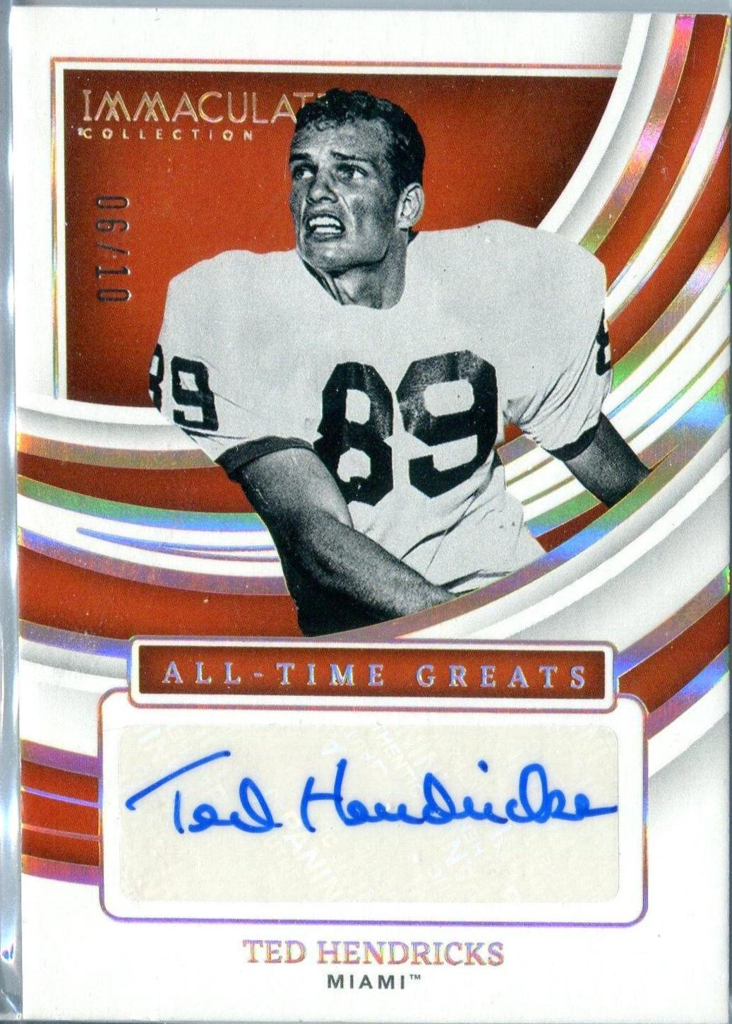 Ted Hendricks [Gold] #GS-THE