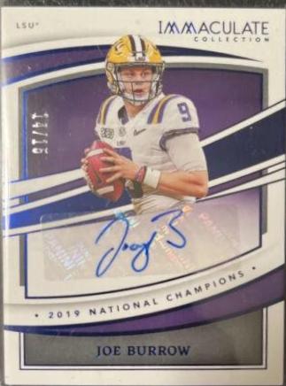 Joe Burrow [Blue] #IC-JBU