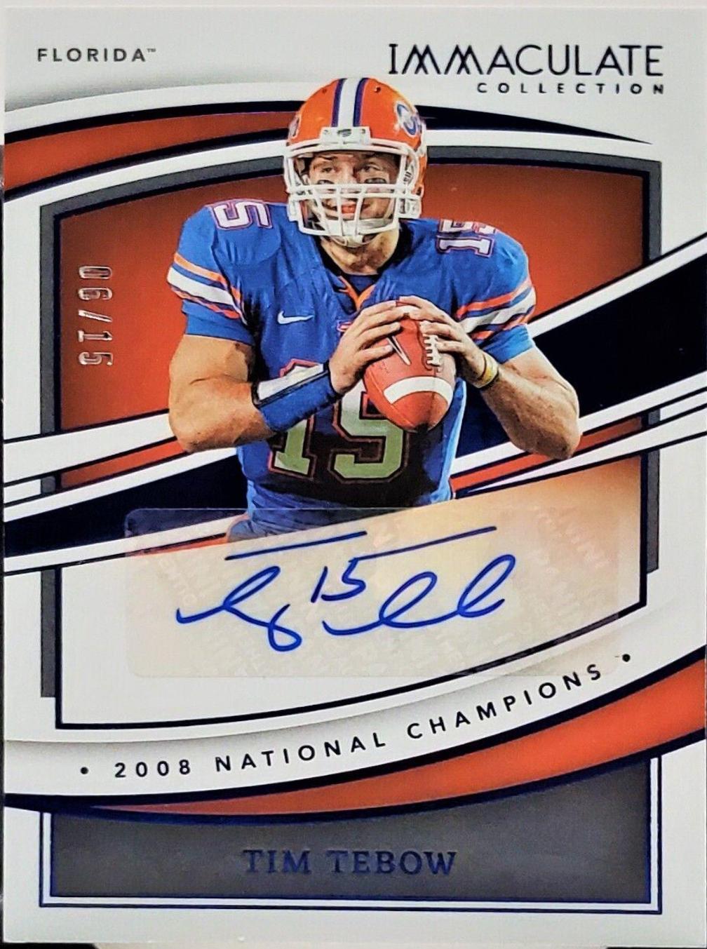 Tim Tebow [Blue] #IC-TTE