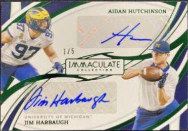 Aidan Hutchinson, Jim Harbaugh #DA-AJ