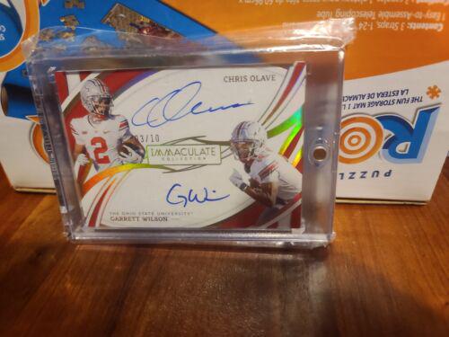 Chris Olave, Garrett Wilson [Gold] #DA-CG